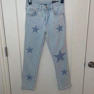 Blank NYC Jeans- the madison crop w/ stars